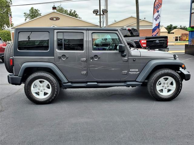 used 2016 Jeep Wrangler Unlimited car, priced at $21,978