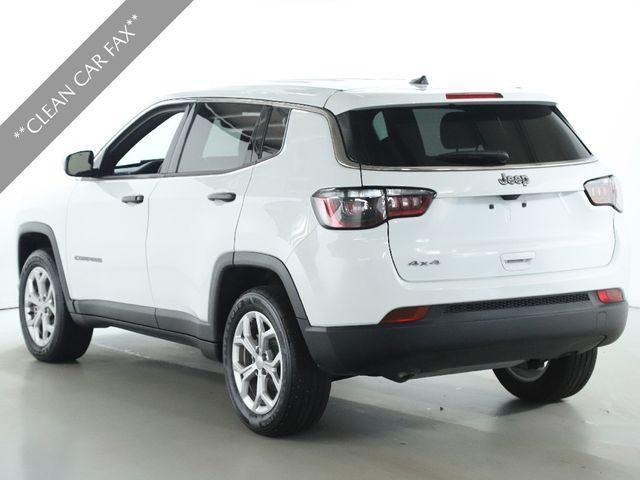 used 2024 Jeep Compass car, priced at $21,000