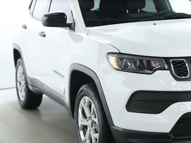 used 2024 Jeep Compass car, priced at $21,500