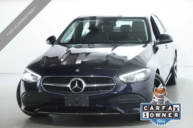 used 2022 Mercedes-Benz C-Class car, priced at $36,000