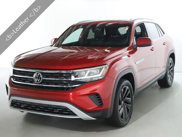 used 2022 Volkswagen Atlas Cross Sport car, priced at $27,500