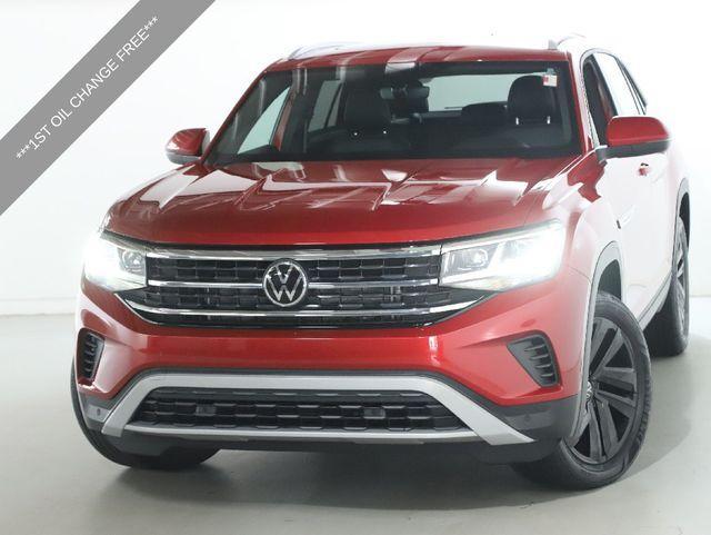 used 2022 Volkswagen Atlas Cross Sport car, priced at $27,500