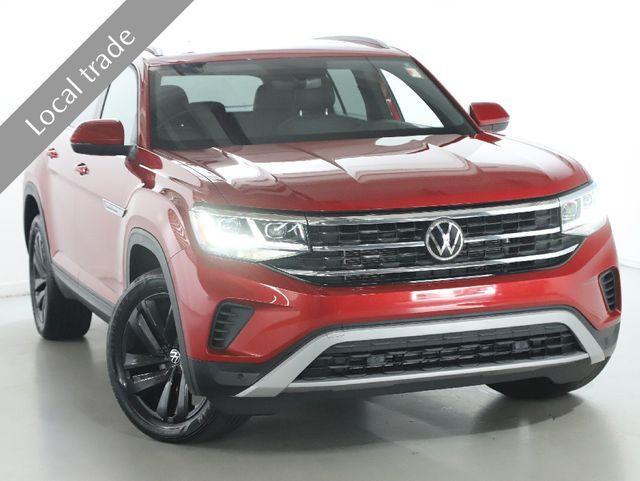 used 2022 Volkswagen Atlas Cross Sport car, priced at $27,500