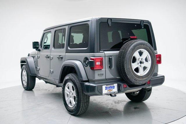 used 2021 Jeep Wrangler Unlimited car, priced at $28,302