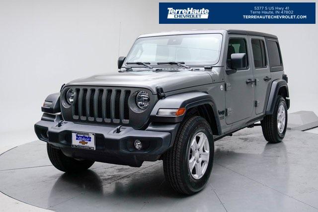 used 2021 Jeep Wrangler Unlimited car, priced at $28,302