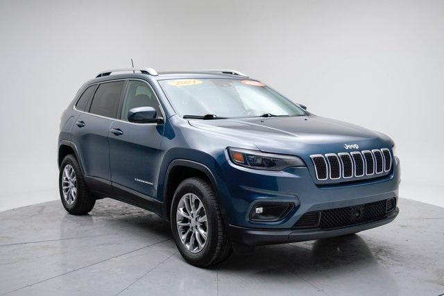 used 2021 Jeep Cherokee car, priced at $23,667