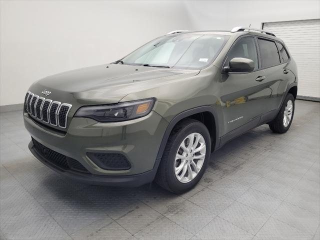 used 2021 Jeep Cherokee car, priced at $17,595