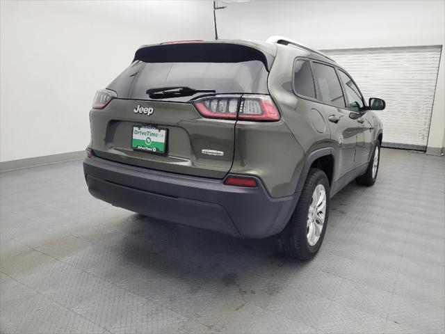 used 2021 Jeep Cherokee car, priced at $17,595