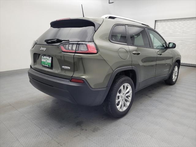 used 2021 Jeep Cherokee car, priced at $17,595
