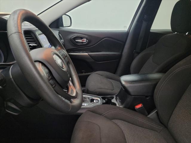 used 2021 Jeep Cherokee car, priced at $17,595