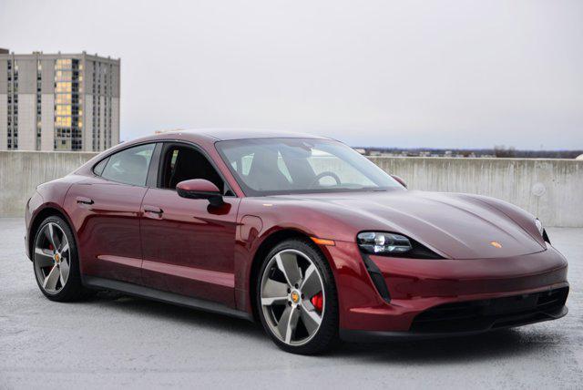 used 2022 Porsche Taycan car, priced at $77,498