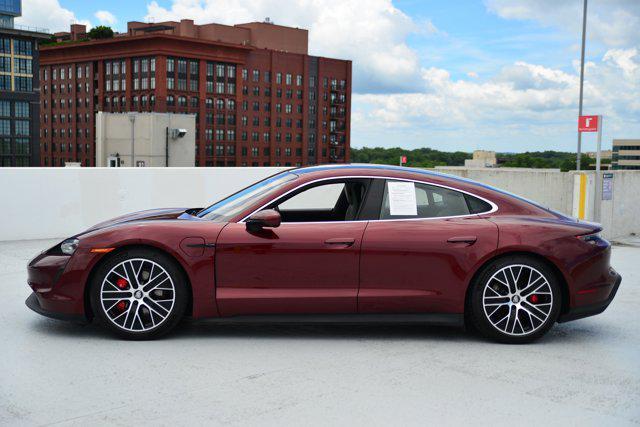 used 2022 Porsche Taycan car, priced at $73,999