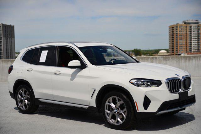 used 2022 BMW X3 car, priced at $36,497