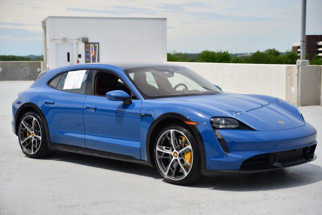 used 2023 Porsche Taycan Cross Turismo car, priced at $109,498