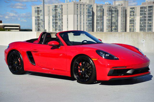 used 2025 Porsche 718 Boxster car, priced at $115,996