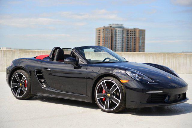 new 2025 Porsche 718 Boxster car, priced at $108,865