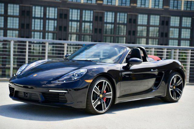 new 2025 Porsche 718 Boxster car, priced at $108,865