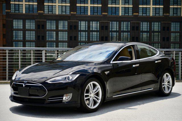 used 2015 Tesla Model S car, priced at $17,999