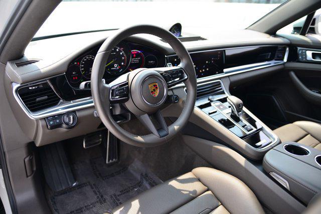 used 2023 Porsche Panamera e-Hybrid car, priced at $91,999