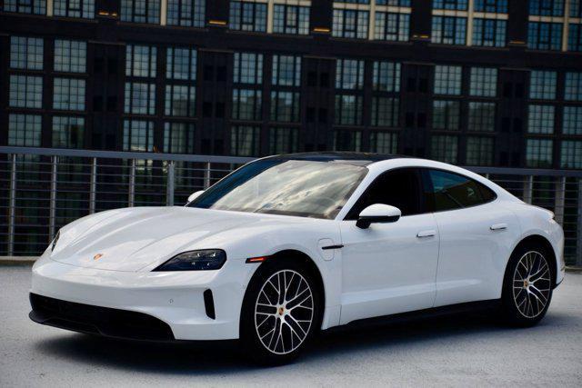 new 2025 Porsche Taycan car, priced at $126,555