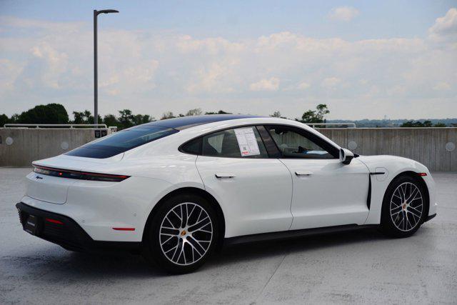 new 2025 Porsche Taycan car, priced at $126,555