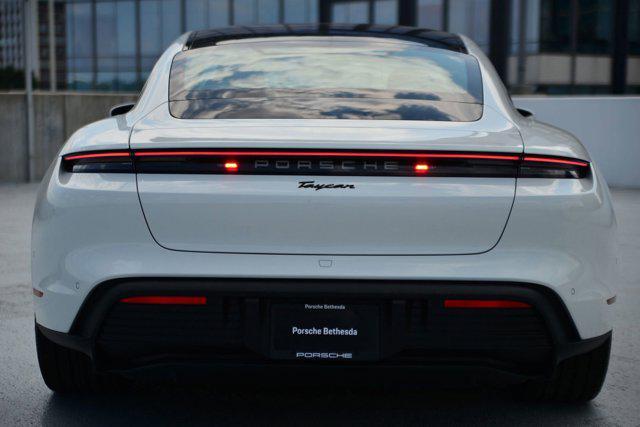 new 2025 Porsche Taycan car, priced at $126,555