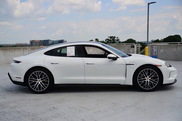 new 2025 Porsche Taycan car, priced at $126,555