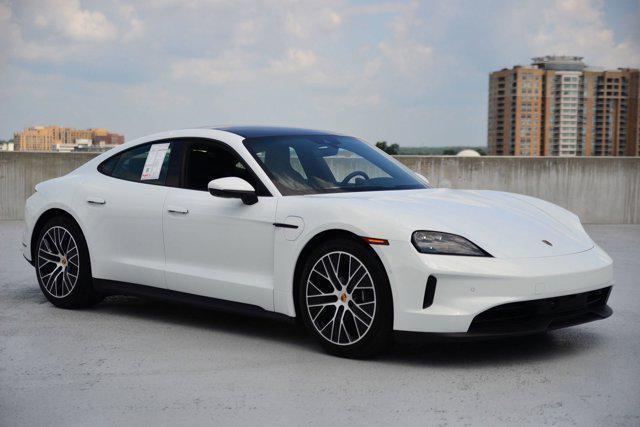 new 2025 Porsche Taycan car, priced at $126,555
