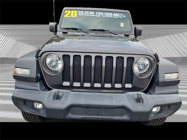 used 2020 Jeep Wrangler Unlimited car, priced at $27,824