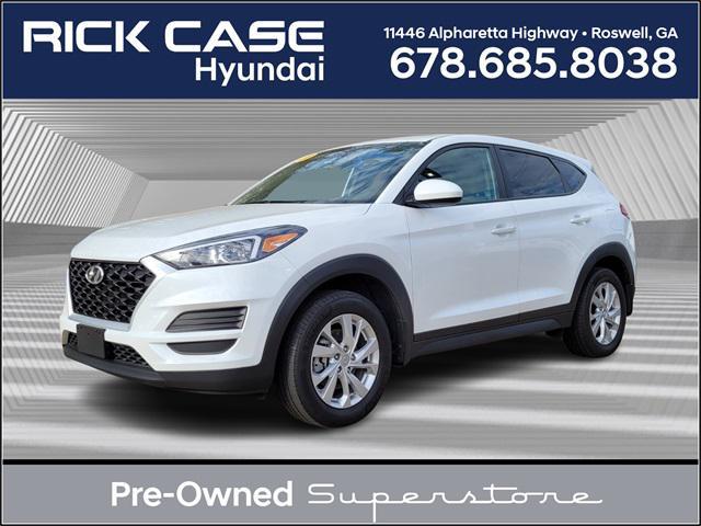 used 2021 Hyundai Tucson car, priced at $19,660