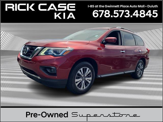 used 2017 Nissan Pathfinder car, priced at $13,371