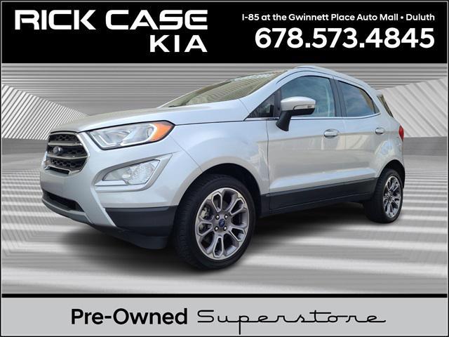 used 2021 Ford EcoSport car, priced at $17,423