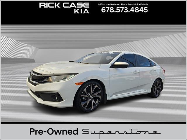 used 2021 Honda Civic car, priced at $19,812