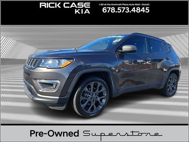 used 2021 Jeep Compass car, priced at $18,671