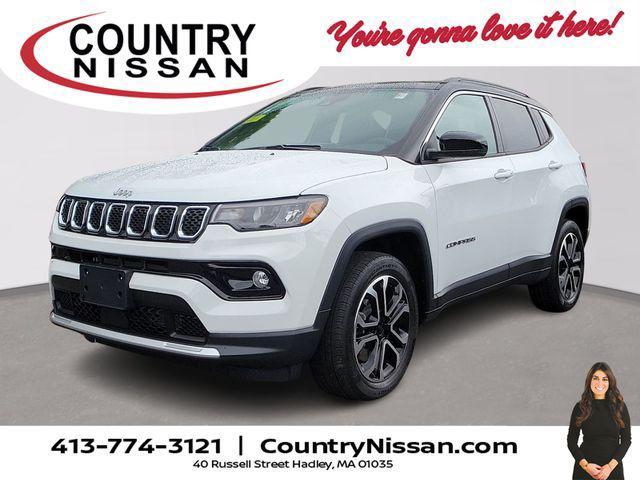 used 2023 Jeep Compass car, priced at $27,255