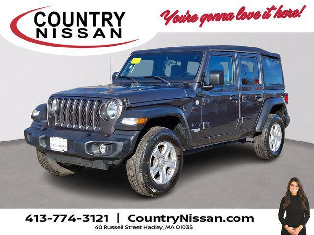 used 2021 Jeep Wrangler Unlimited car, priced at $30,986