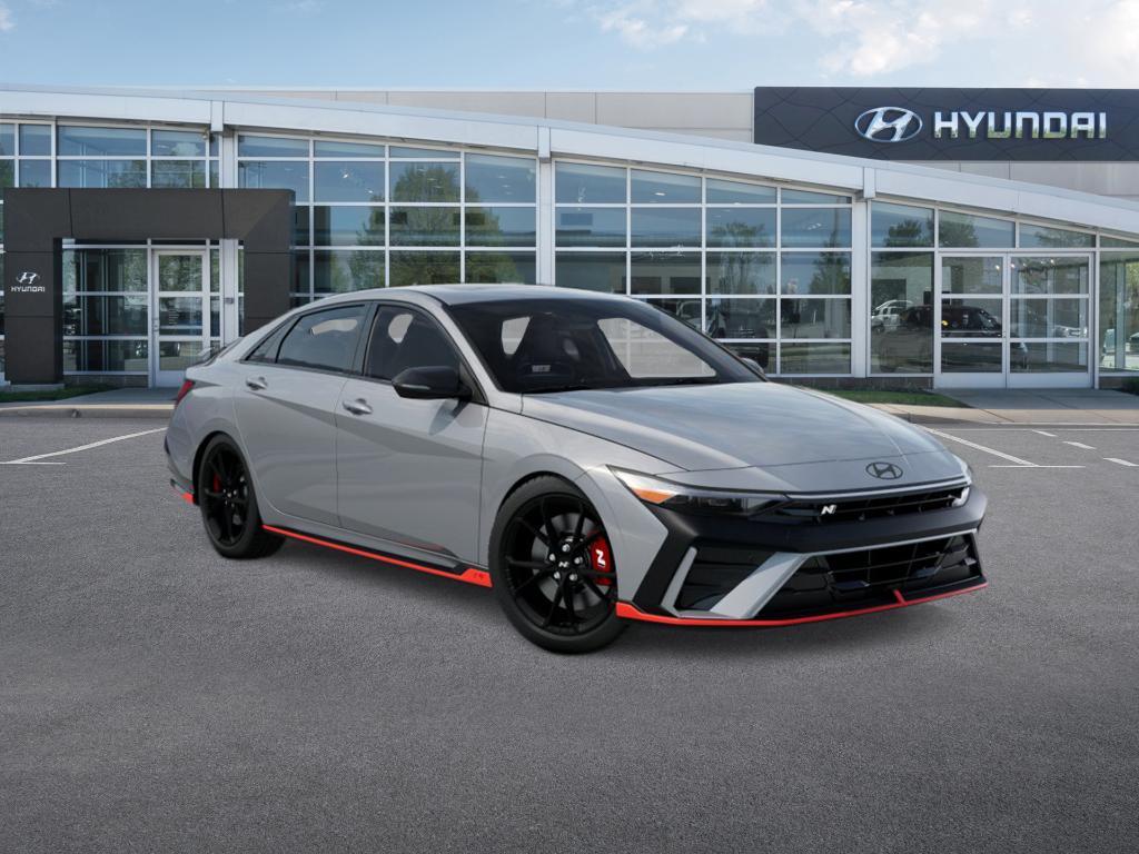 new 2025 Hyundai Elantra N car, priced at $36,215