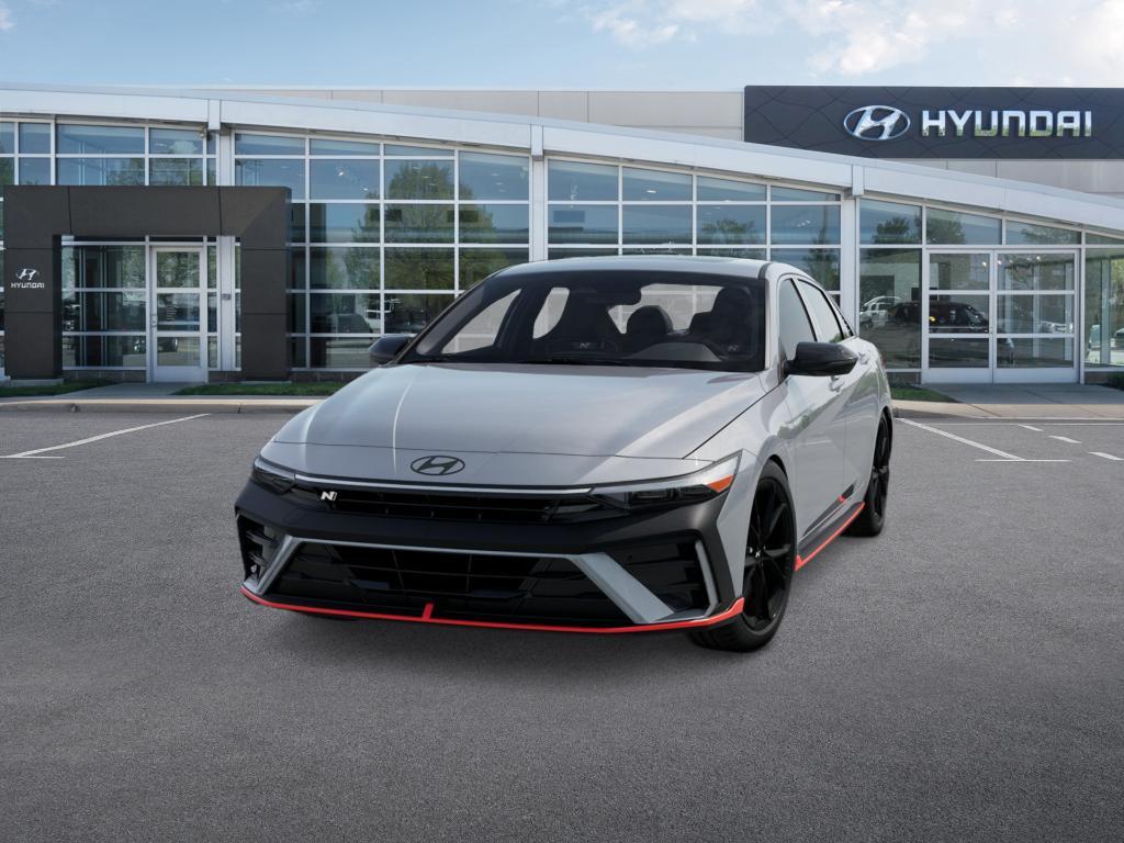 new 2025 Hyundai Elantra N car, priced at $36,215