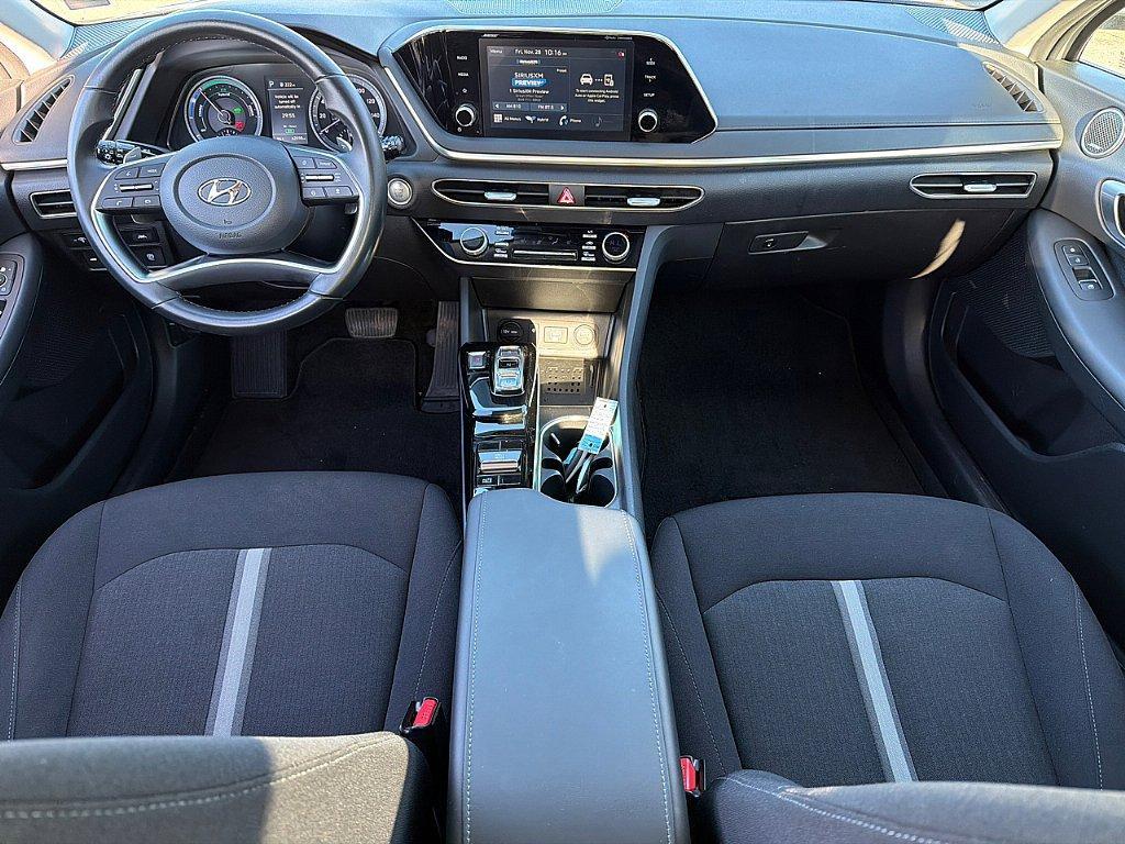 used 2021 Hyundai Sonata Hybrid car, priced at $17,449