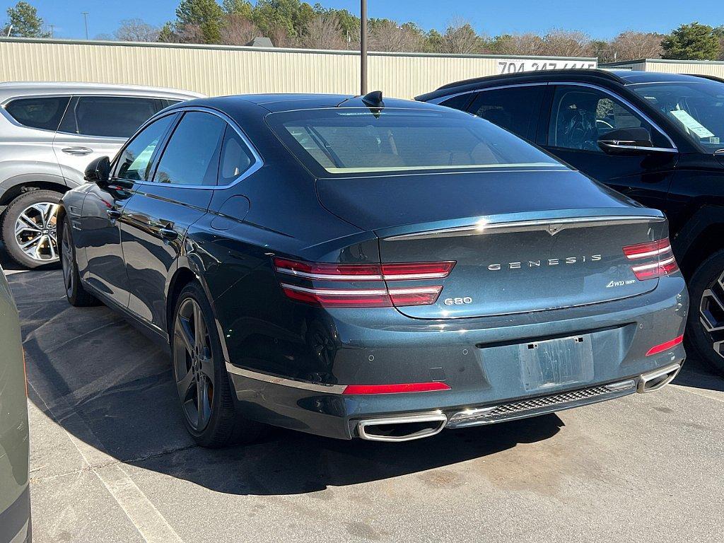 used 2021 Genesis G80 car, priced at $34,480