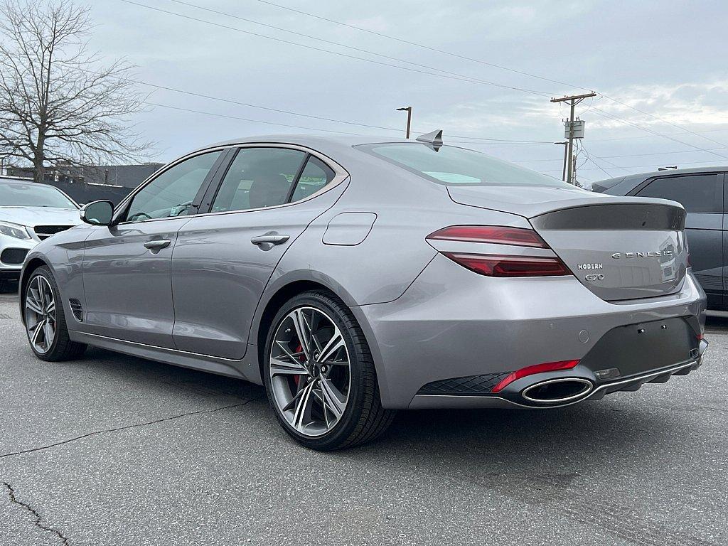 used 2024 Genesis G70 car, priced at $35,458