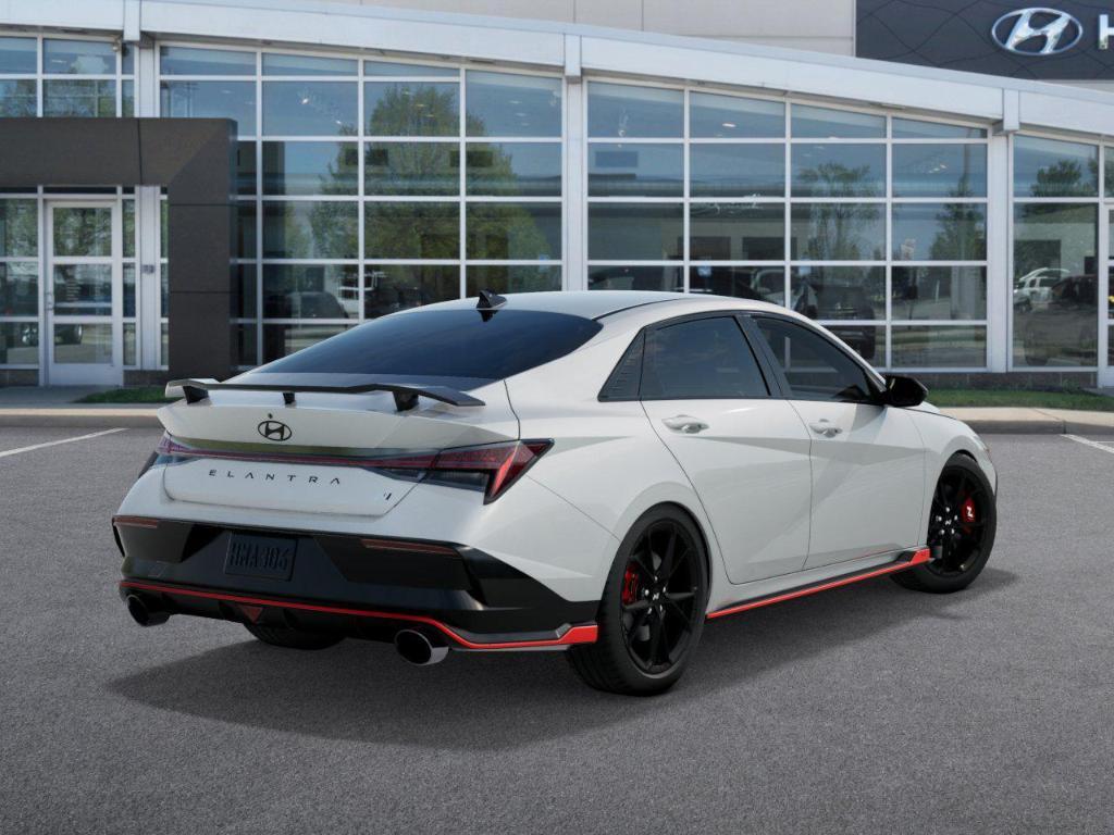 new 2025 Hyundai Elantra N car, priced at $37,150