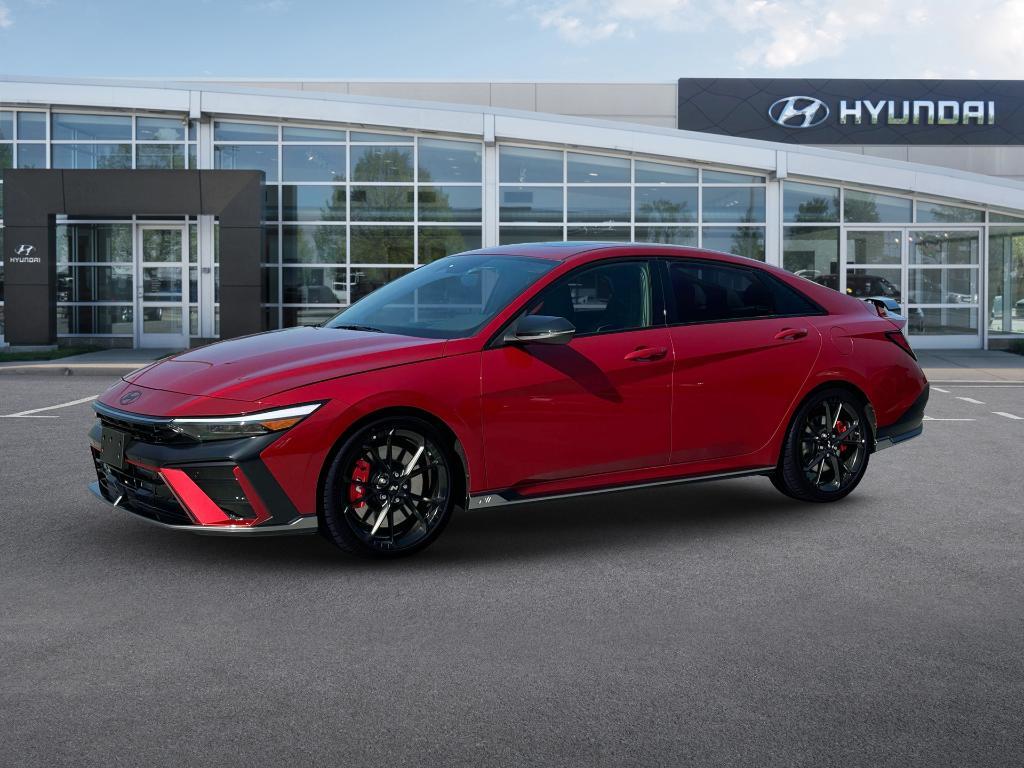 new 2025 Hyundai Elantra N car, priced at $36,278