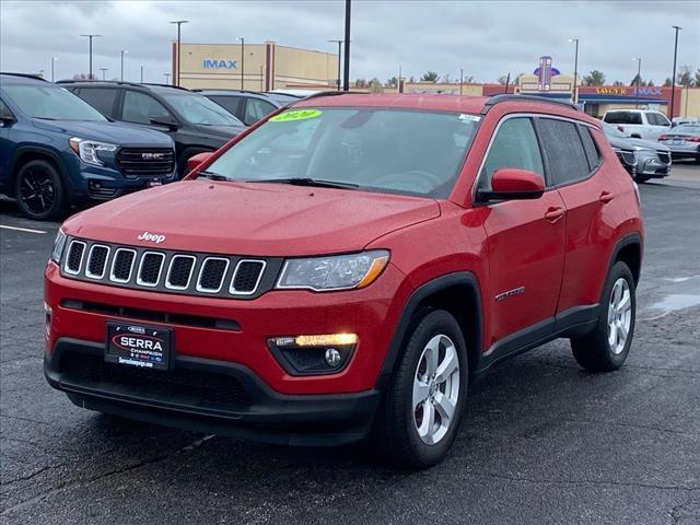 used 2020 Jeep Compass car, priced at $21,508