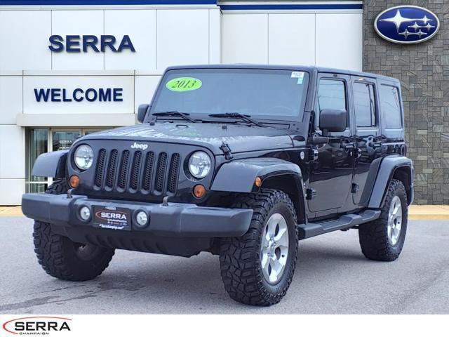 used 2013 Jeep Wrangler Unlimited car, priced at $18,584