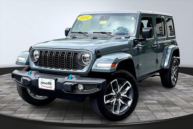 used 2024 Jeep Wrangler 4xe car, priced at $37,345