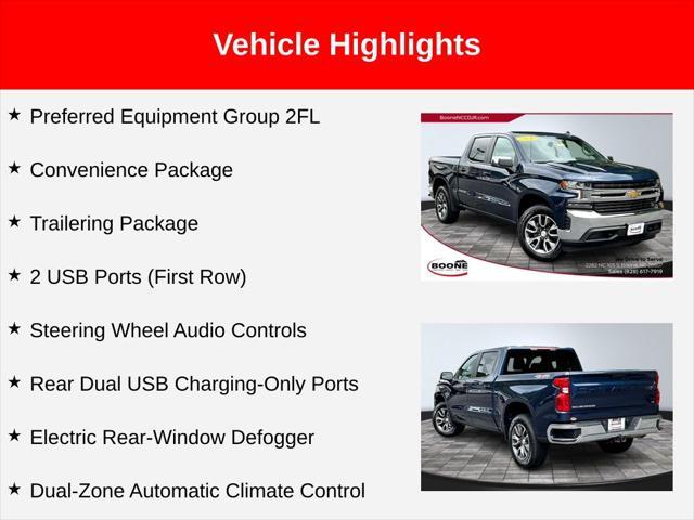 used 2021 Chevrolet Silverado 1500 car, priced at $36,261