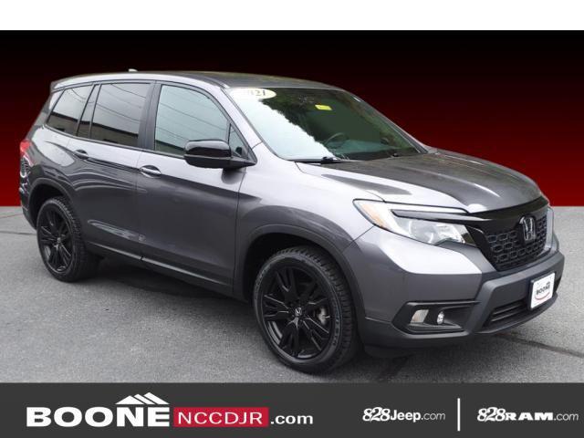 used 2021 Honda Passport car, priced at $29,655