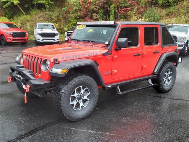 used 2020 Jeep Wrangler Unlimited car, priced at $36,595