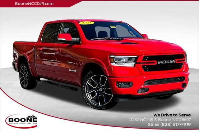 used 2021 Ram 1500 car, priced at $37,856